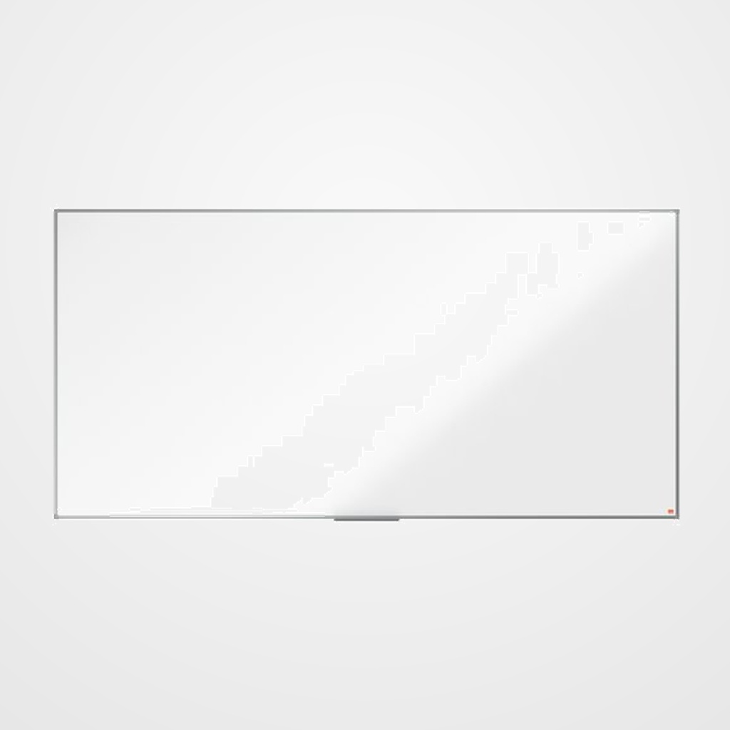 PIZARRA BLANCA MELAMINA NOBO ESSENCE MARCO ALUMINIO 240x120 cm