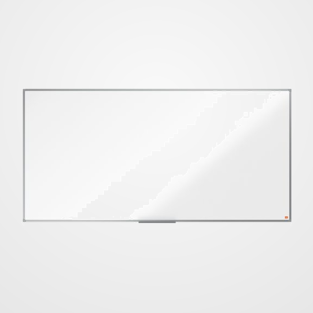 PIZARRA BLANCA MAGNETICA NOBO ESSENCE LACADA MARCO ALUMINIO  1800 x 900 mm