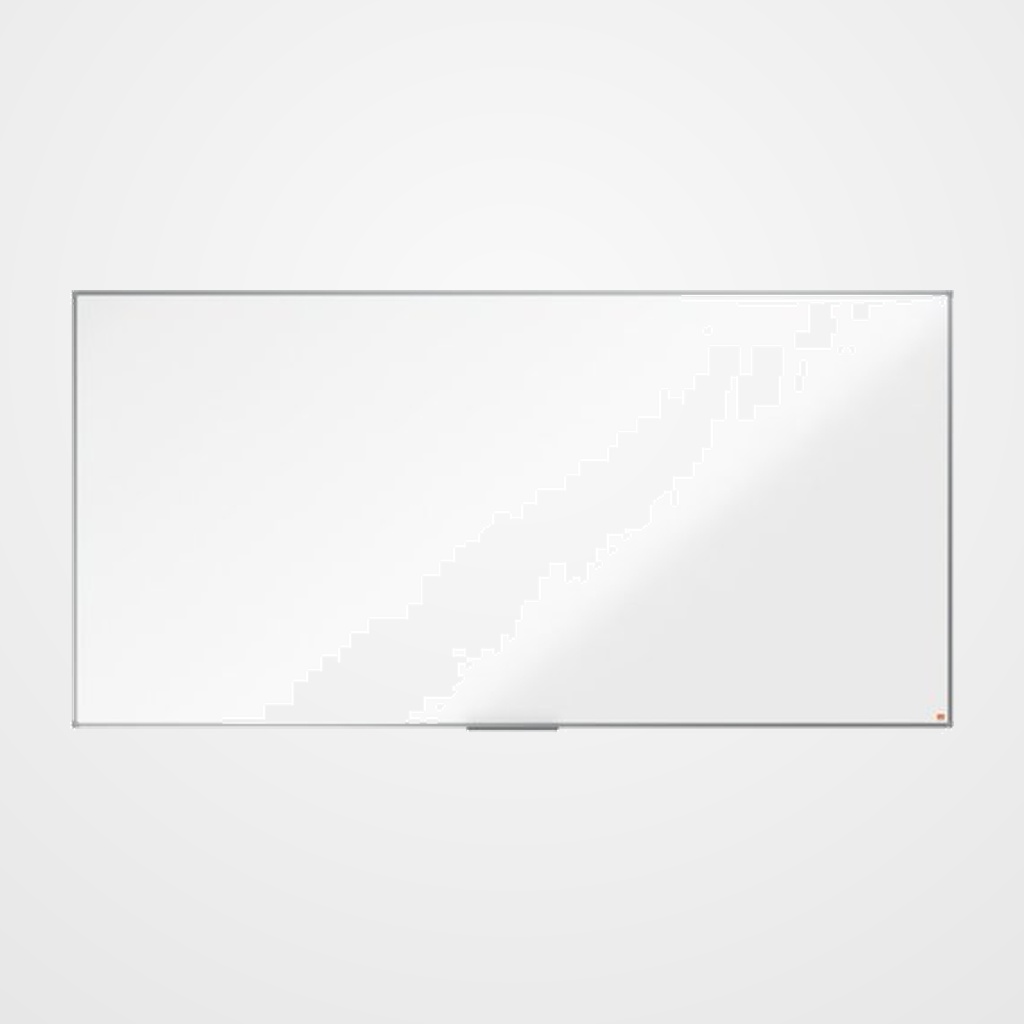 [23801517] PIZARRA BLANCA MAGNETICA NOBO ESSENCE LACADA MARCO ALUMINIO 240x120 cm