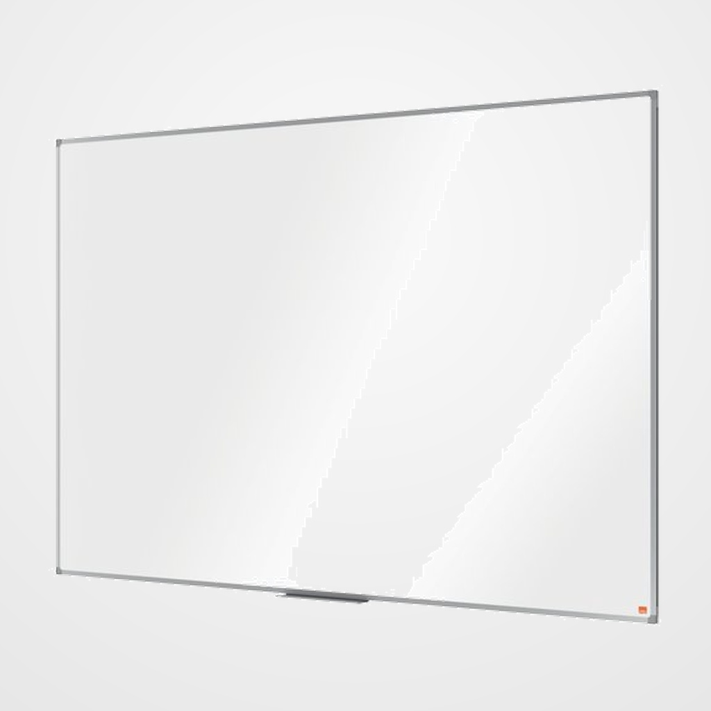 [23801788] PIZARRA BLANCA MAGNETICA NOBO ESSENCE VITRIFICADA MARCO ALUMINIO  180x120 cm