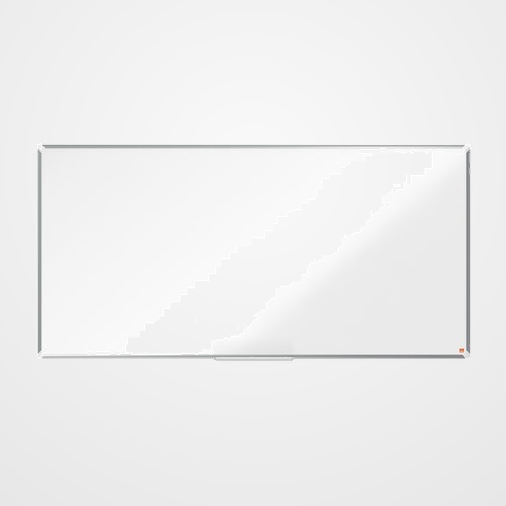 PIZARRA BLANCA MAGNETICA NOBO PREMIUM PLUS VITRIFICADA MARCO ALUMINIO 180x90 cm