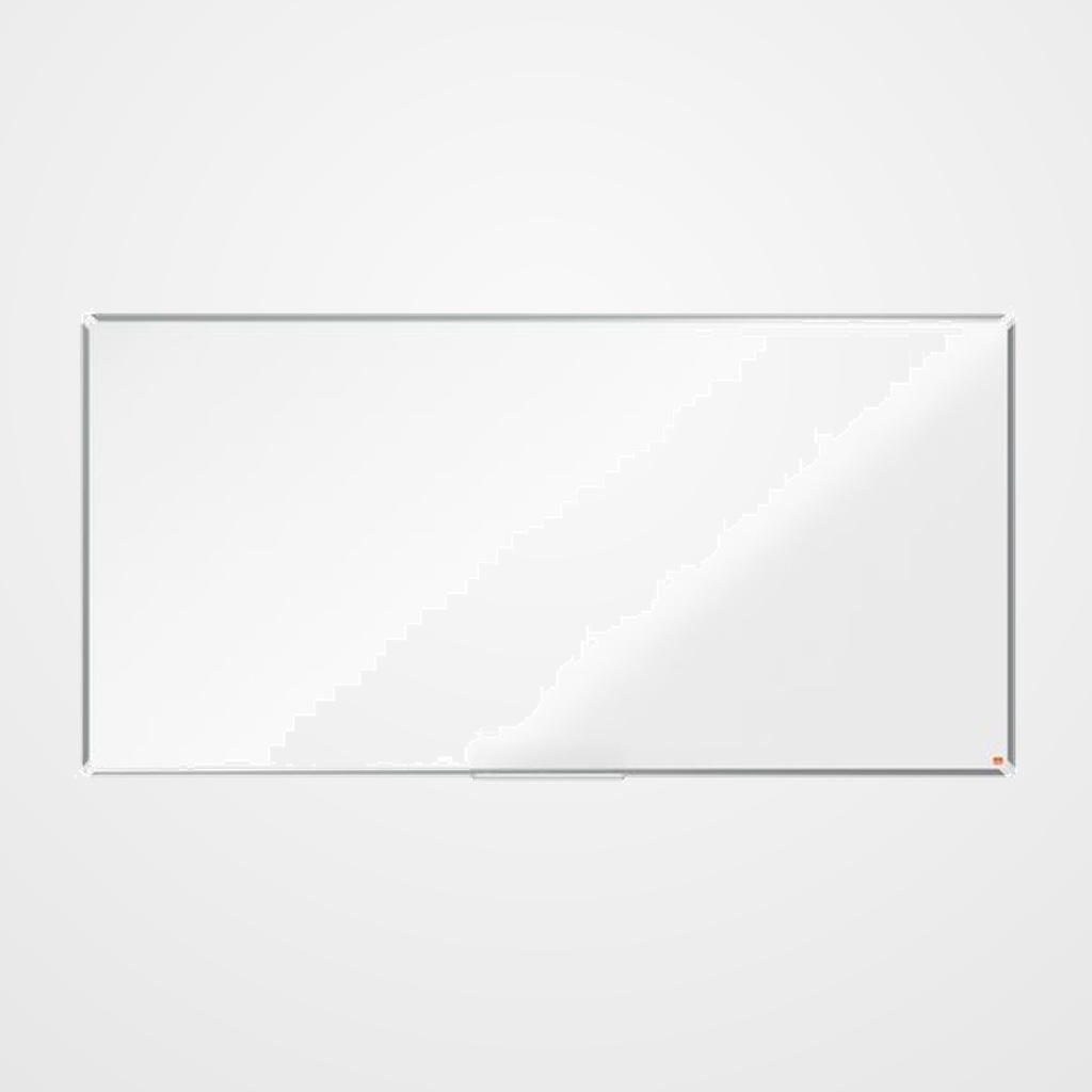 PIZARRA BLANCA MAGNETICA NOBO PREMIUM PLUS VITRIFICADA MARCO ALUMINIO 200x100 cm