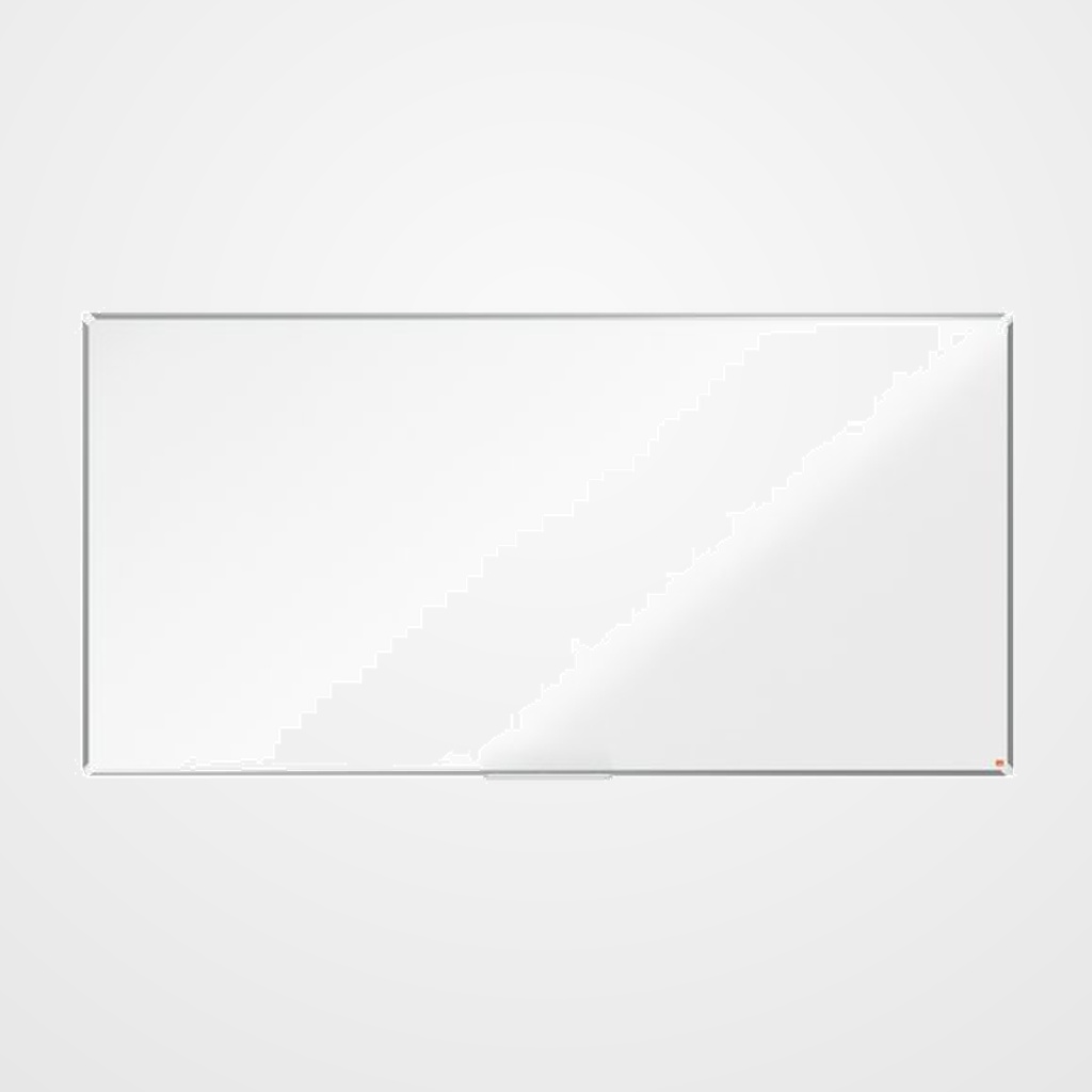 PIZARRA BLANCA MAGNETICA NOBO PREMIUM PLUS VITRIFICADA MARCO ALUMINIO 240x120 cm