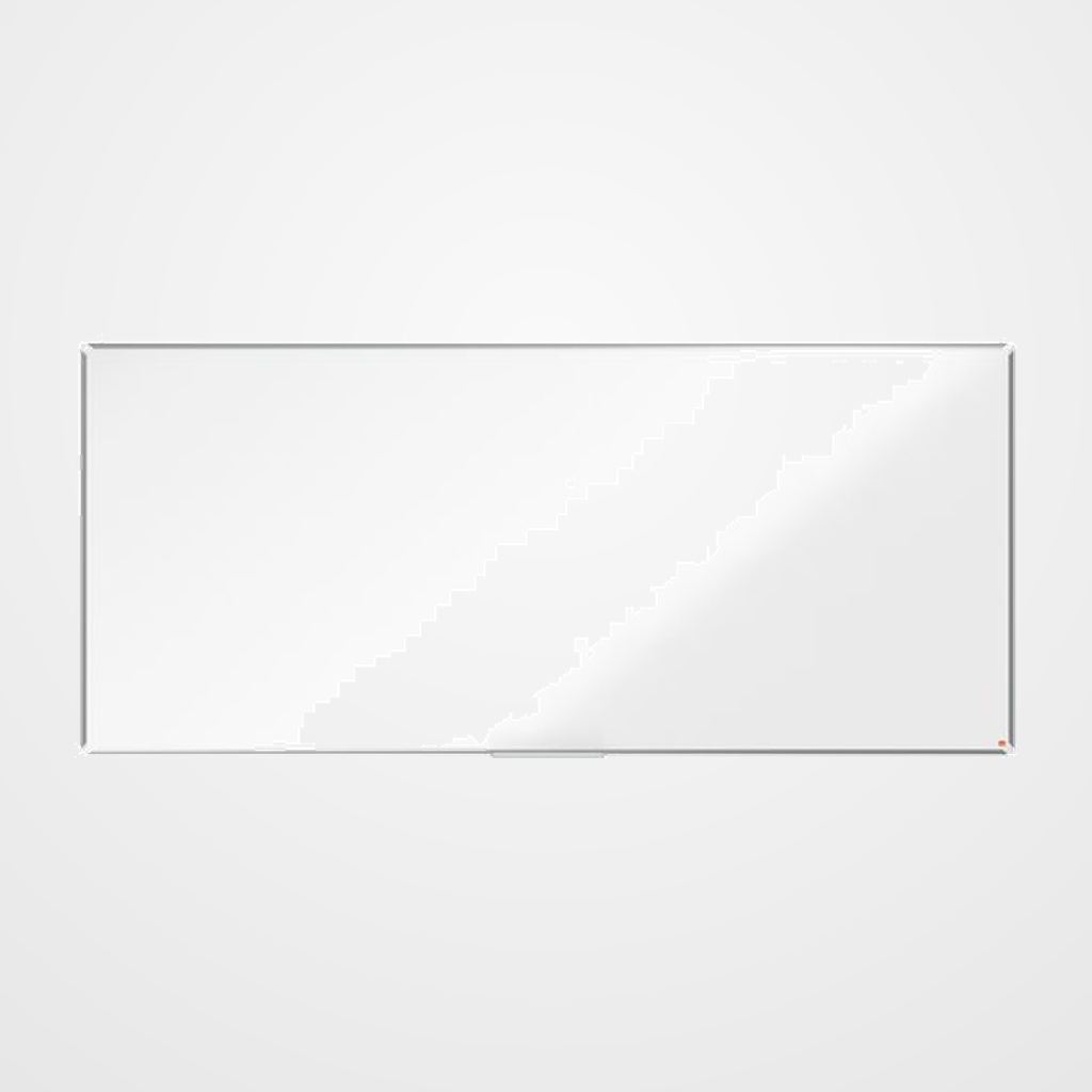 PIZARRA BLANCA MAGNETICA NOBO PREMIUM PLUS VITRIFICADA MARCO ALUMINIO 270x120 cm