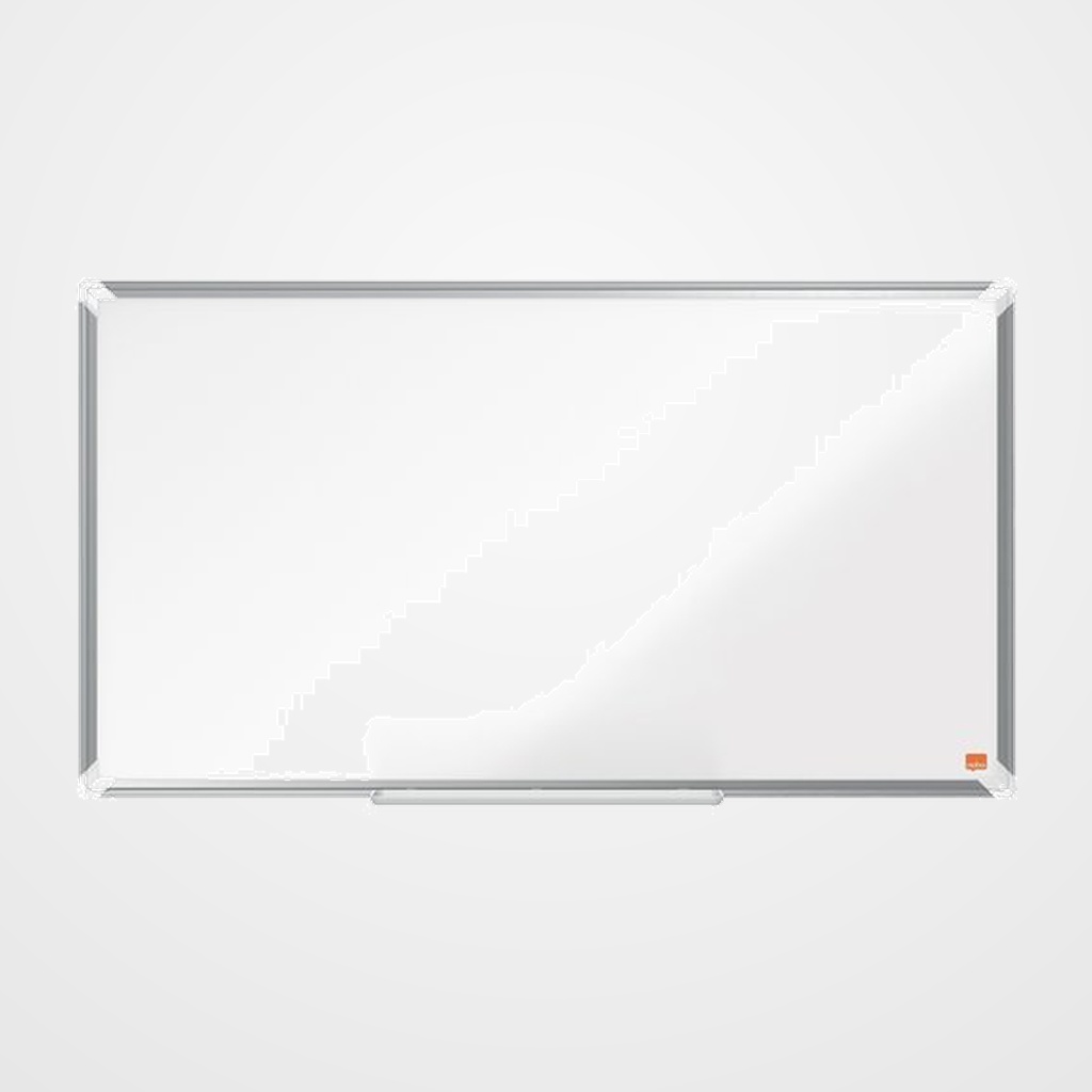PIZARRA BLANCA MAGNETICA NOBO PREMIUM PLUS VITRIFICADA PANORAMICA 40  (900x510 mm)