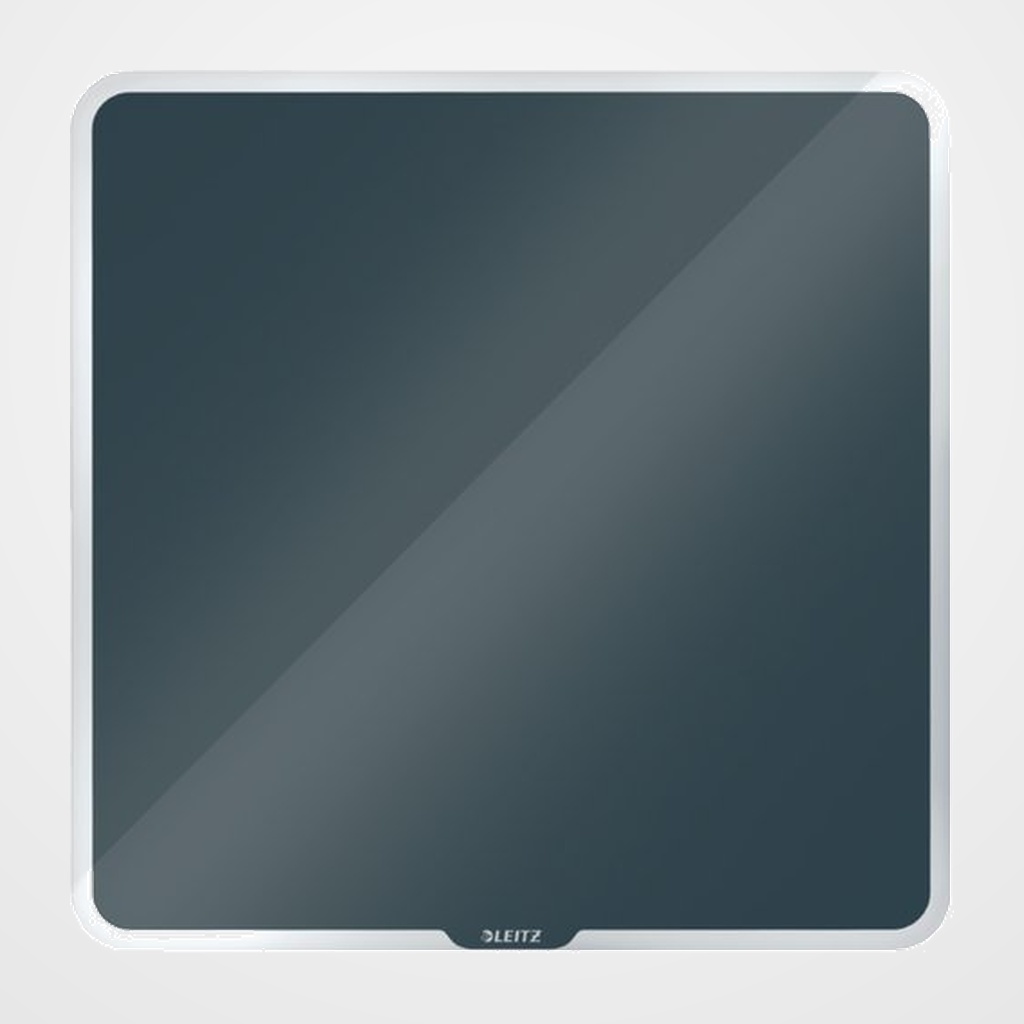 PIZARRA CRISTAL MAGNETICA LEITZ COSY 45x45 CM GRIS