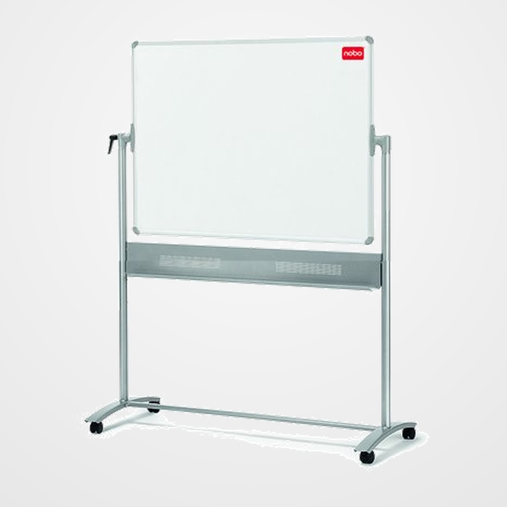 PIZARRA BLANCA MELAMINA NOBO BASIC MOVIL 120x90 cm