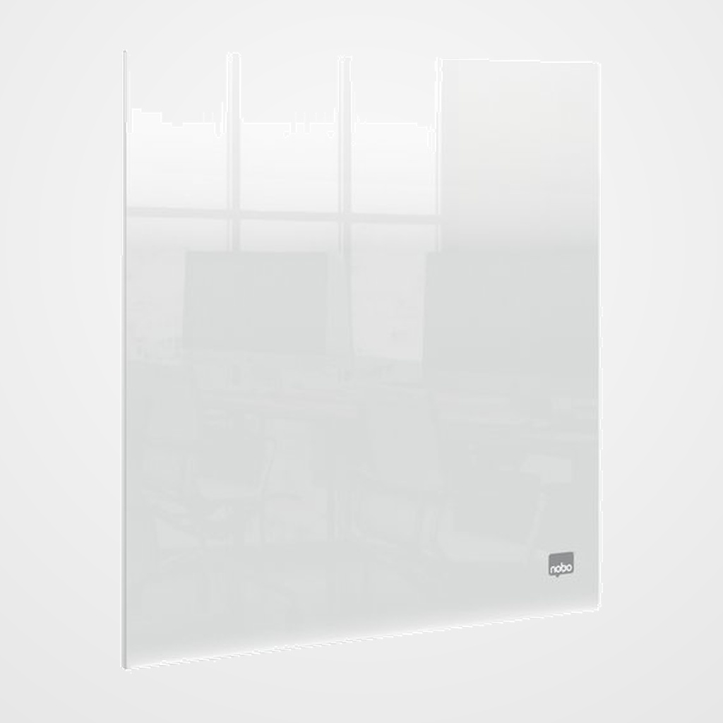 PIZARRA ACRILICA NOBO 300x300mm SOBREMESA O MURAL TRANSPARENTE