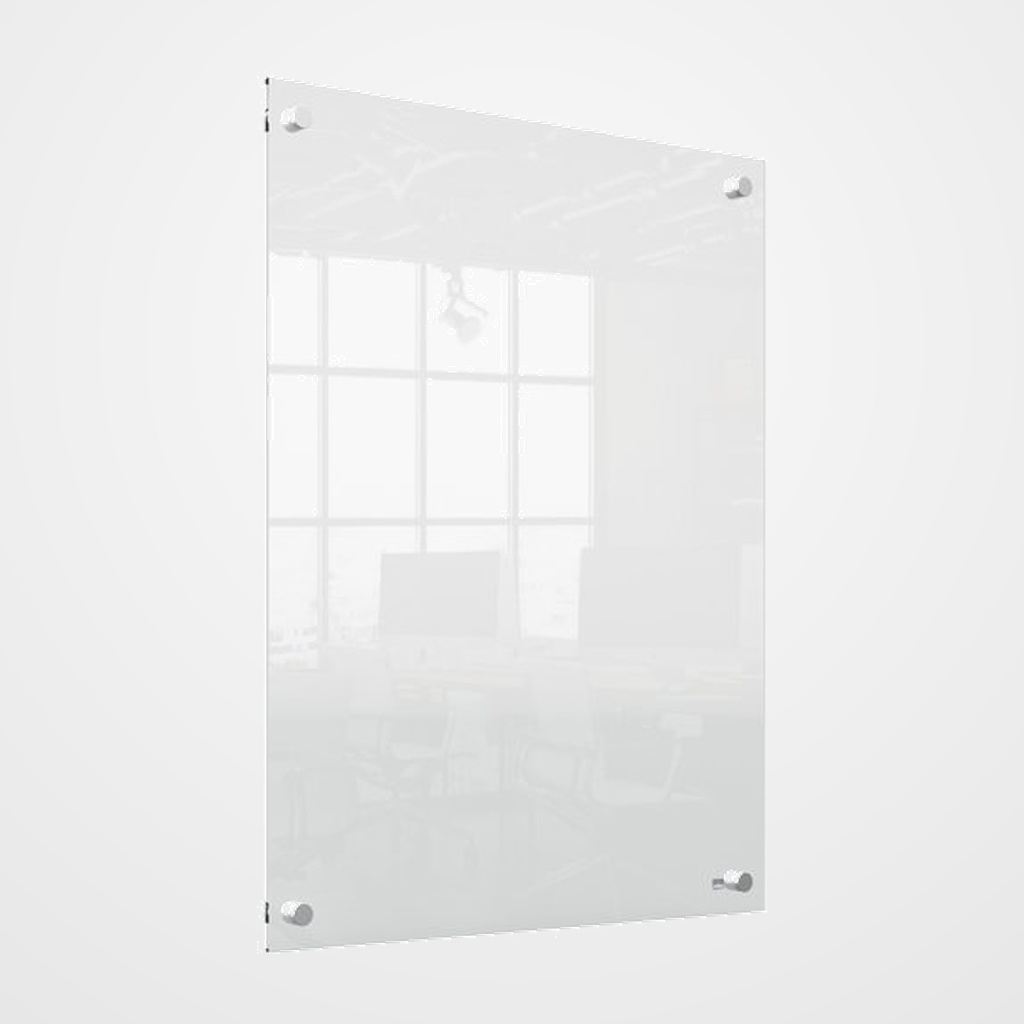 PIZARRA ACRILICA NOBO 600x450mm MURAL TRANSPARENTE