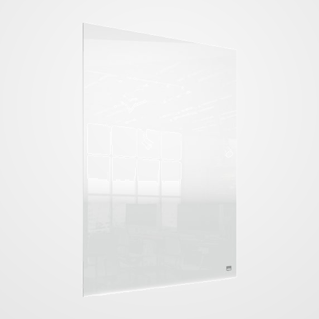 PIZARRA ACRILICA NOBO 600x450mm SOBREMESA O MURAL TRANSPARENTE