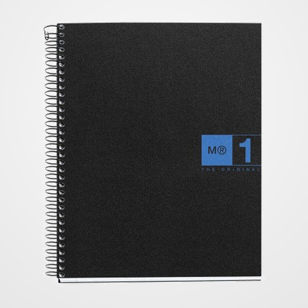BLOC MIQUELRIUS THE ORIGINAL NOTEBOOK 1 micro.tapa PP A5 80h 70g CUADRIC.5x5 AZUL