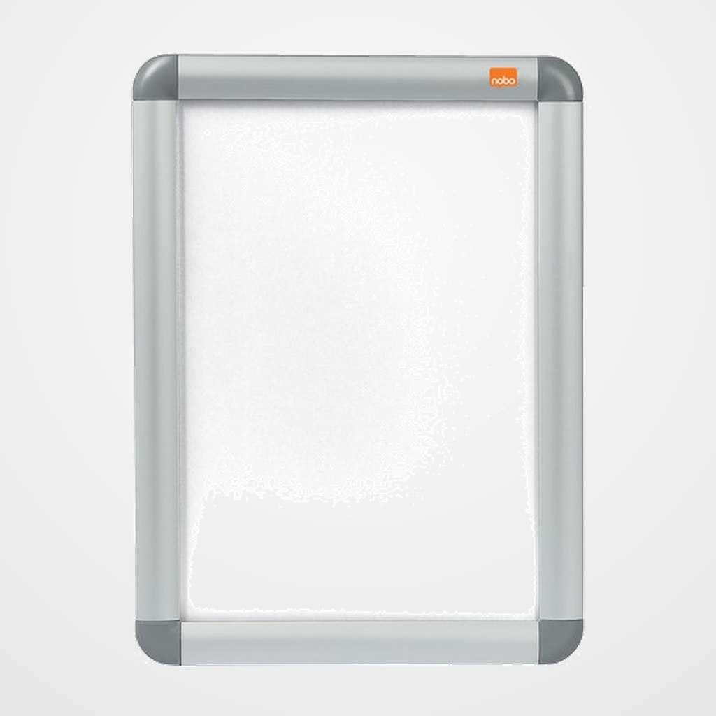 PORTAPOSTER NOBO MURAL MARCO con CLIP A4