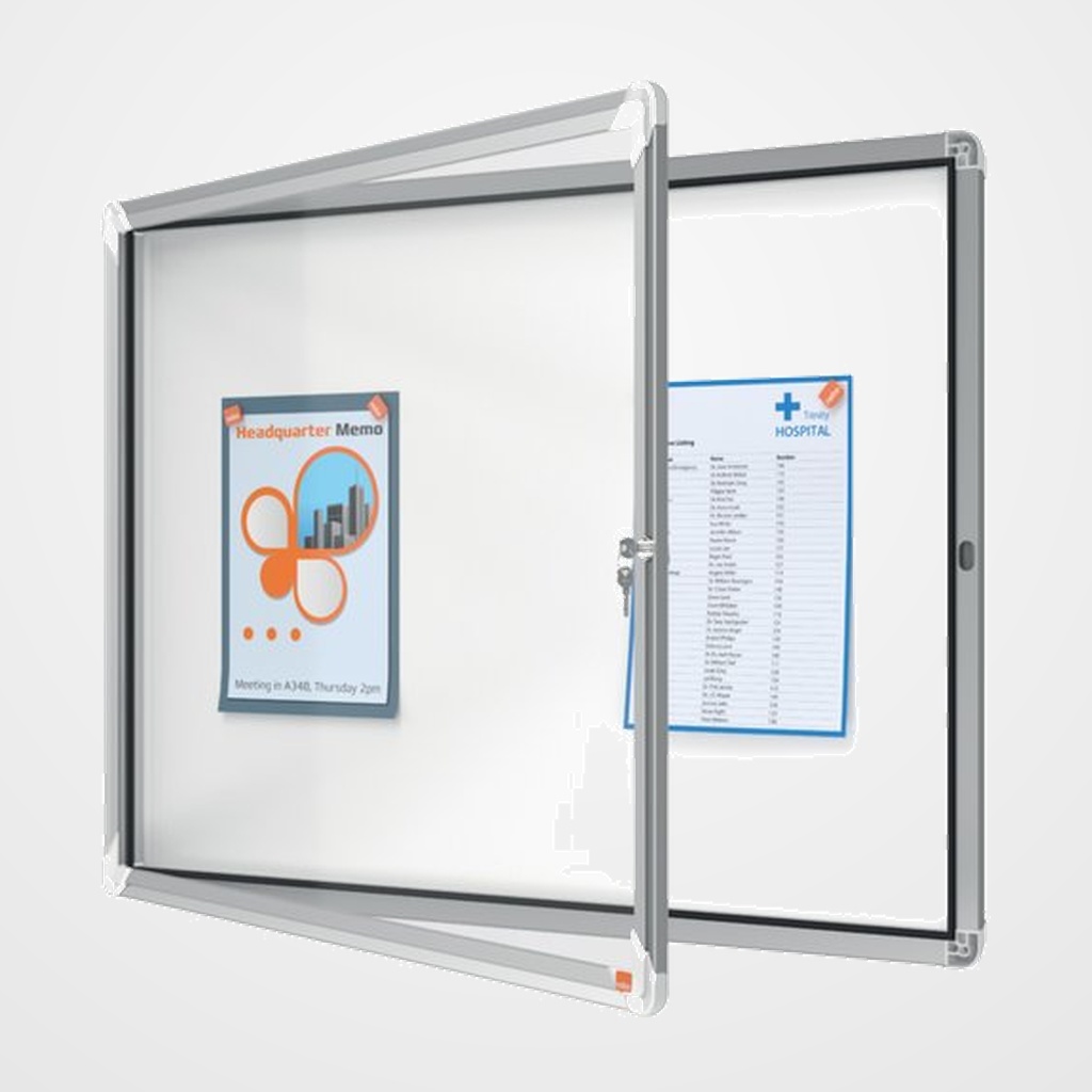 VITRINA NOBO DE EXTERIOR 972x692 mm. 8 HOJAS A4