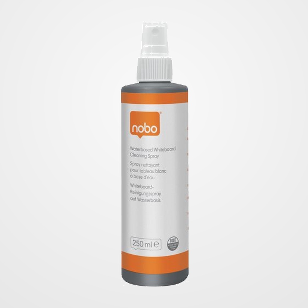 SPRAY DE LIMPIEZA NOBO ECO PARA PIZARRA BLANCA 250ML