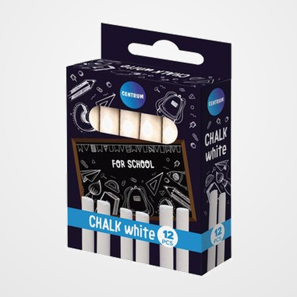 TIZAS BLANCAS CENTRUM ESTUCHE de 12