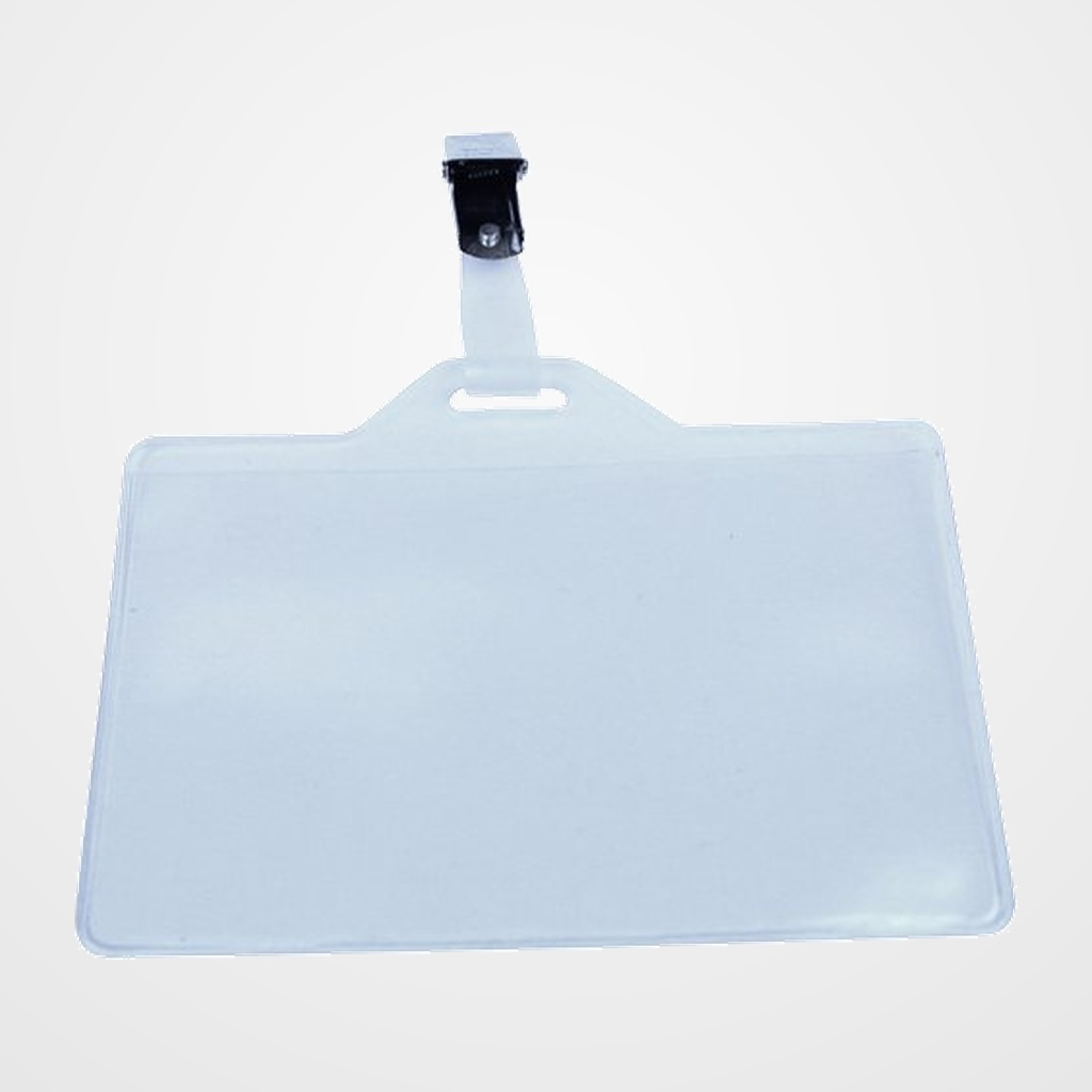 FUNDA DISTINTIVO IBERPLAS PVC 70x106 con PINZA APAISADO (PIEL NARANJA 200µ) PAQUETE de 100