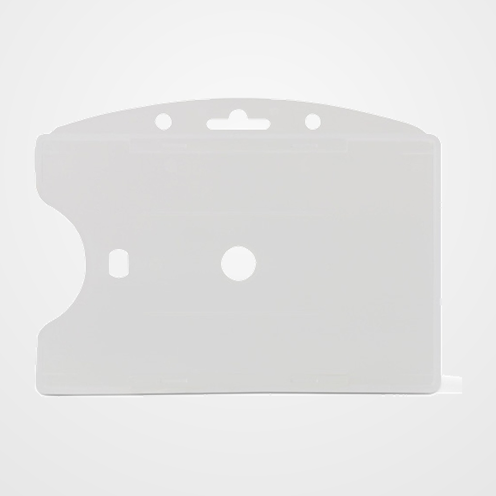 FUNDA DISTINTIVO TARIFOLD PP APERTURA FRONTAL 60x89mm TRANSPARENTE PAQUETE de 10