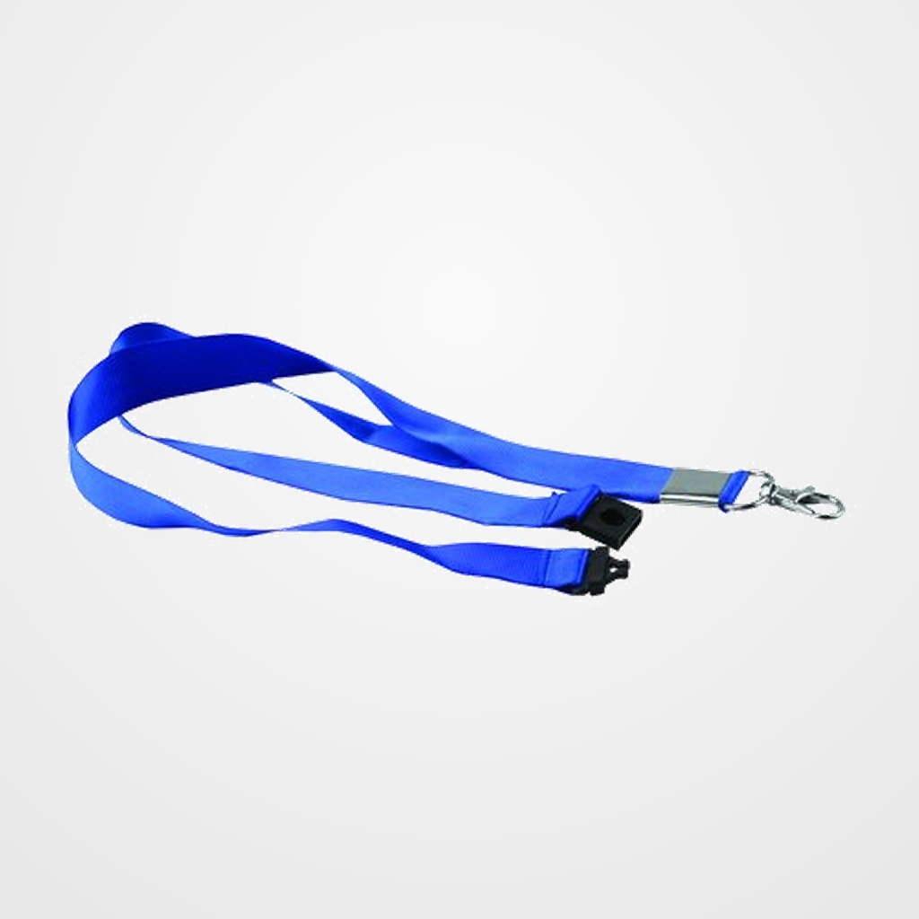 CORDON PARA DISTINTIVO FOROFIS AZUL con CLIP METALICO CAJA DE 50