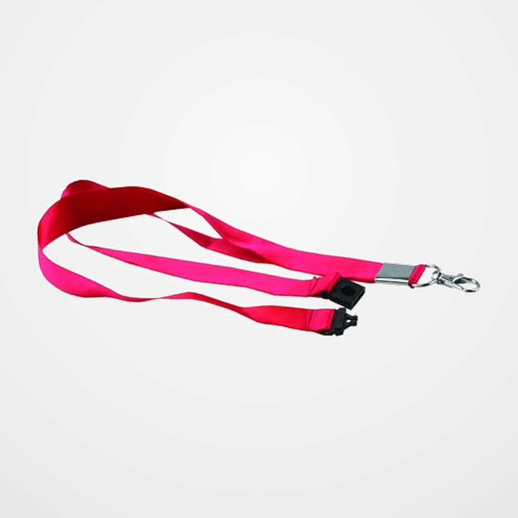 CORDON PARA DISTINTIVO FOROFIS ROJO con CLIP METALICO CAJA DE 50