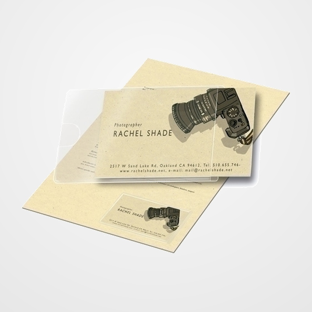 FUNDA ADHESIVA 3L  60x95mm BOLSILLO para TARJETAS BOLSA de 100