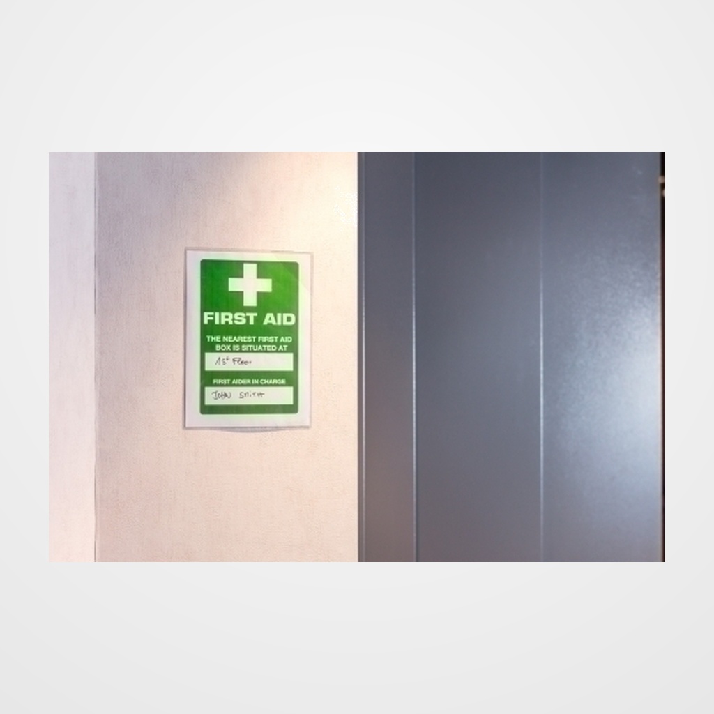 FUNDA PORTA CARTELES TARIFOLD KANG EASY LOAD A4 REMOVIBLE PAQUETE de 5