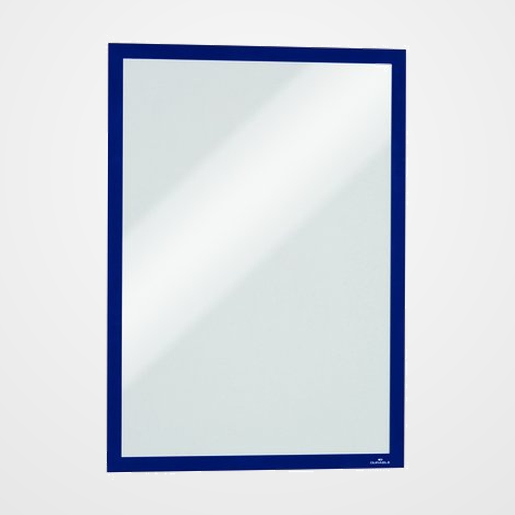 MARCO DURABLE MAGNETICO AUTOADHESIVO DURAFRAME A3 AZUL BOLSA DE 2