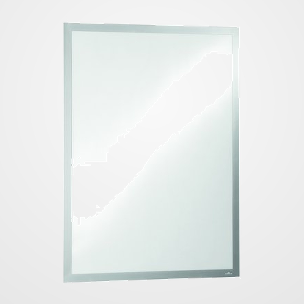 MARCO DURABLE MAGNETICO AUTOADHESIVO DURAFRAME A4 PLATEADO BOLSA DE 2