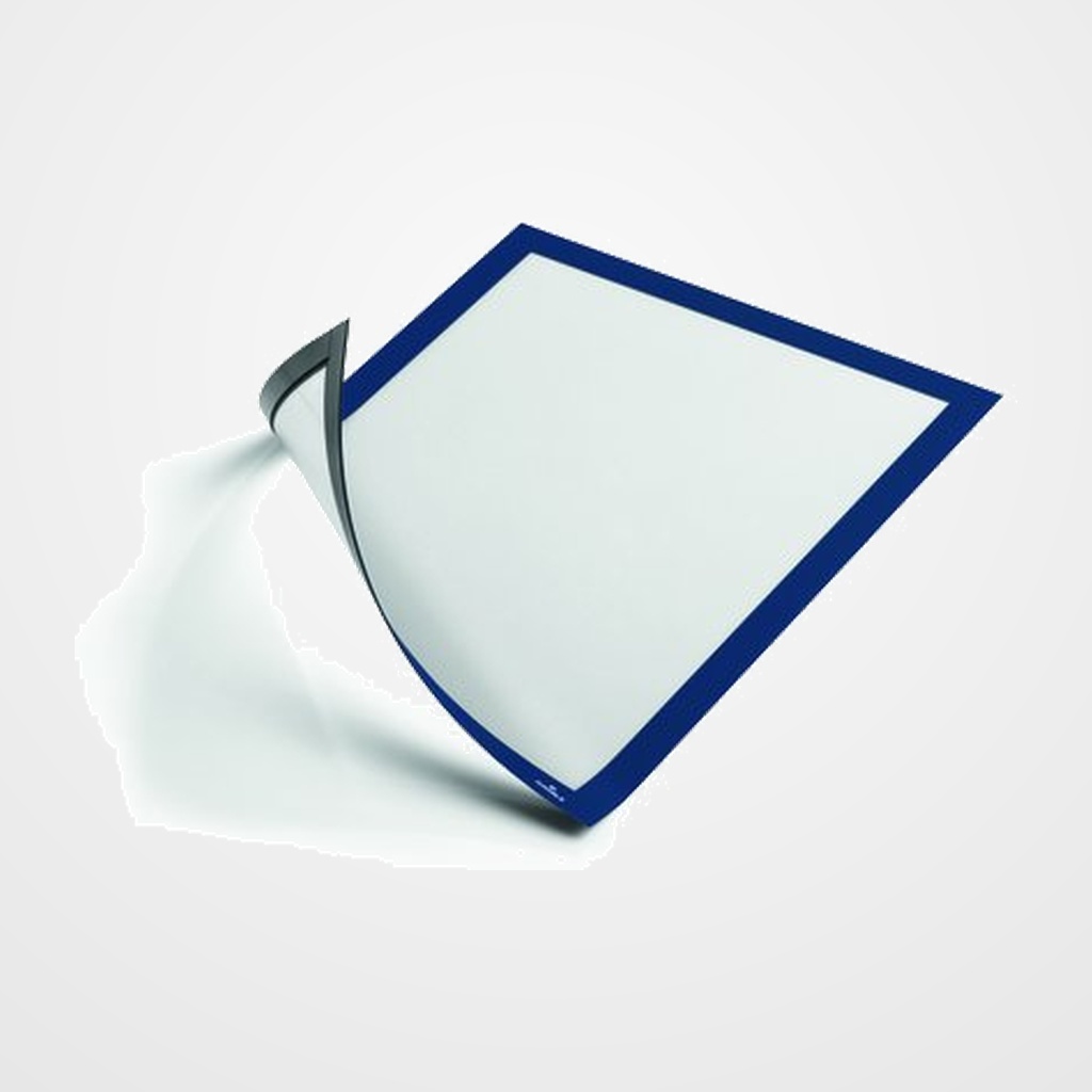 MARCO DURABLE MAGNETICO DURAFRAME A4 AZUL BOLSA DE 5