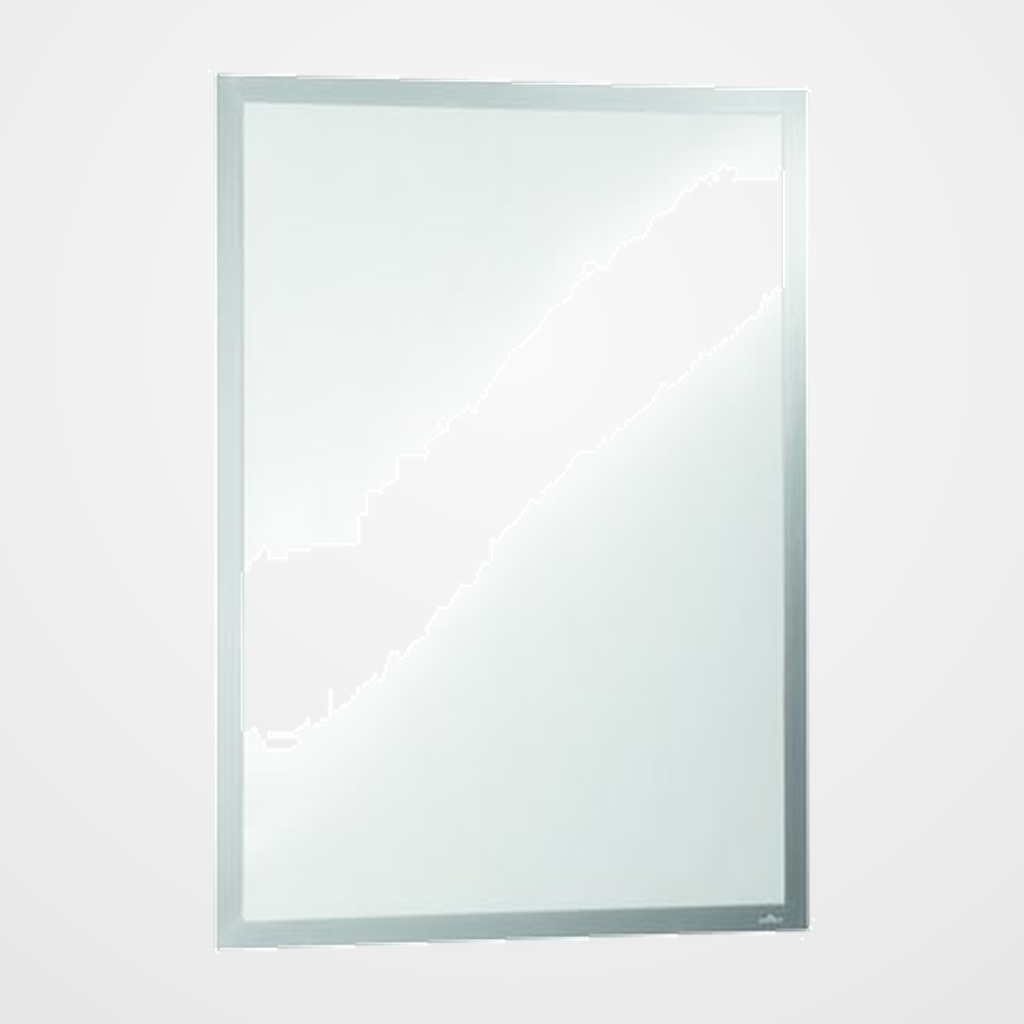 MARCO DURABLE MAGNETICO DURAFRAME A4 PLATEADO BOLSA DE 5