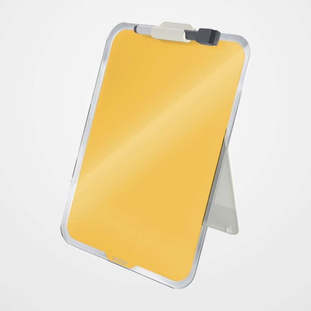 ATRIL SOBREMESA LEITZ COSY CRISTAL AMARILLO