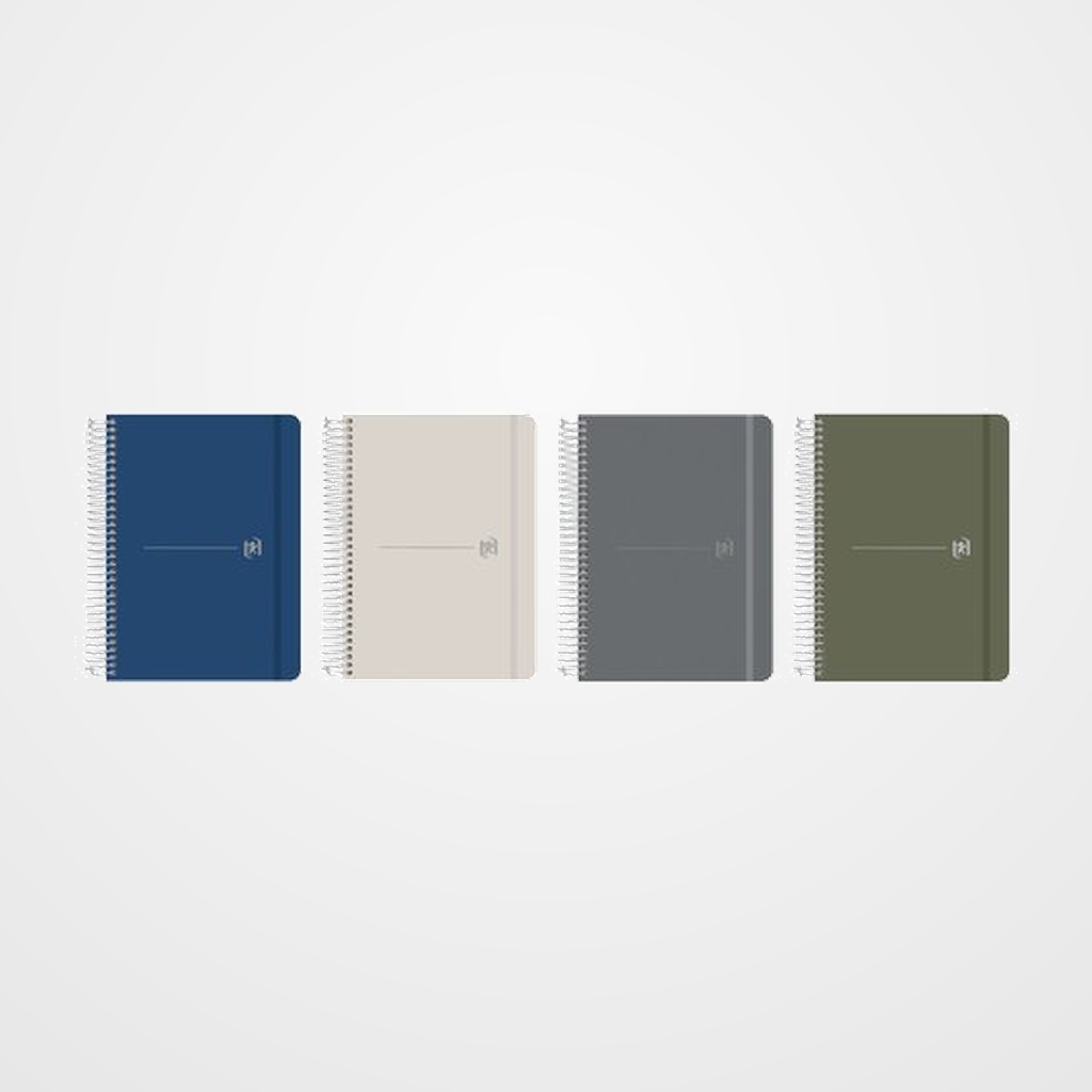 BLOC OXFORD IDENTITY EXECUTIVE micro.tapa EXTRA B5 96h DOTS SURTIDO (4 col.)