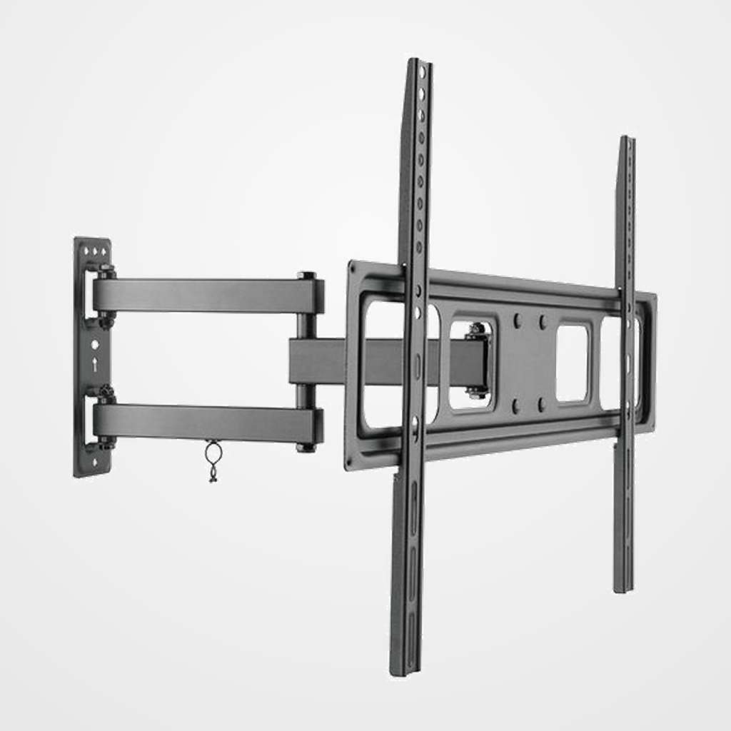 SOPORTE DE PARED PARA TV MOVIL 37 -70  35KG VESA 600x400 (doble brazo inclinable y giratorio)