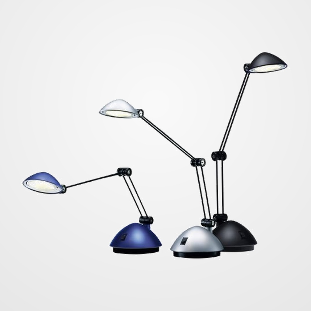 LAMPARA SOBREMESA A.2000 LED 3W SPACE PLATA