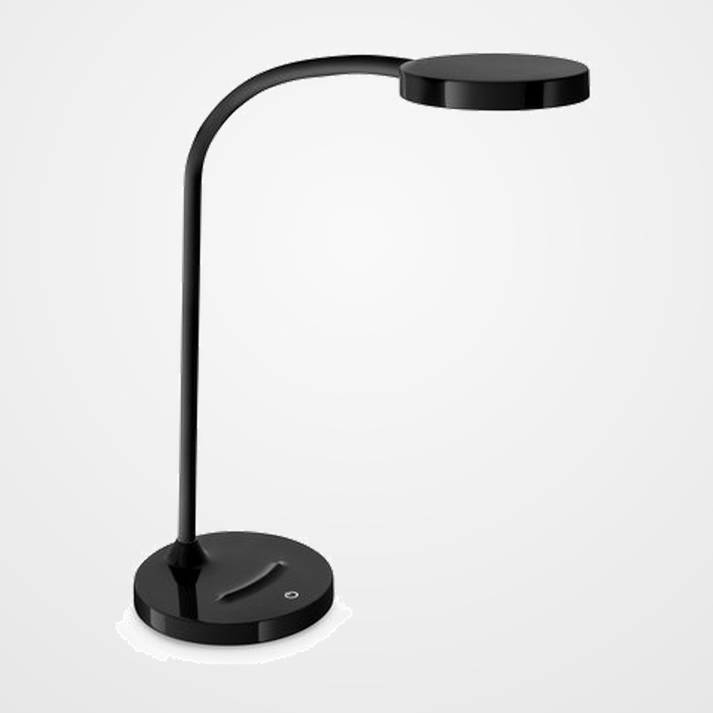 LAMPARA SOBREMESA CEP CLED-0290 LED LIGHT NEGRO