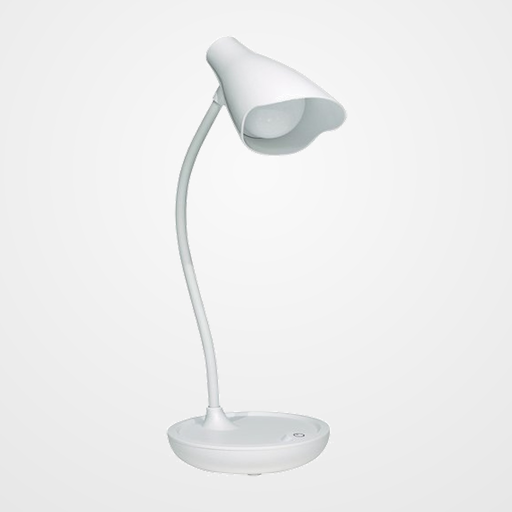 LAMPARA SOBREMESA UNILUX LED 3W UKKY BLANCO