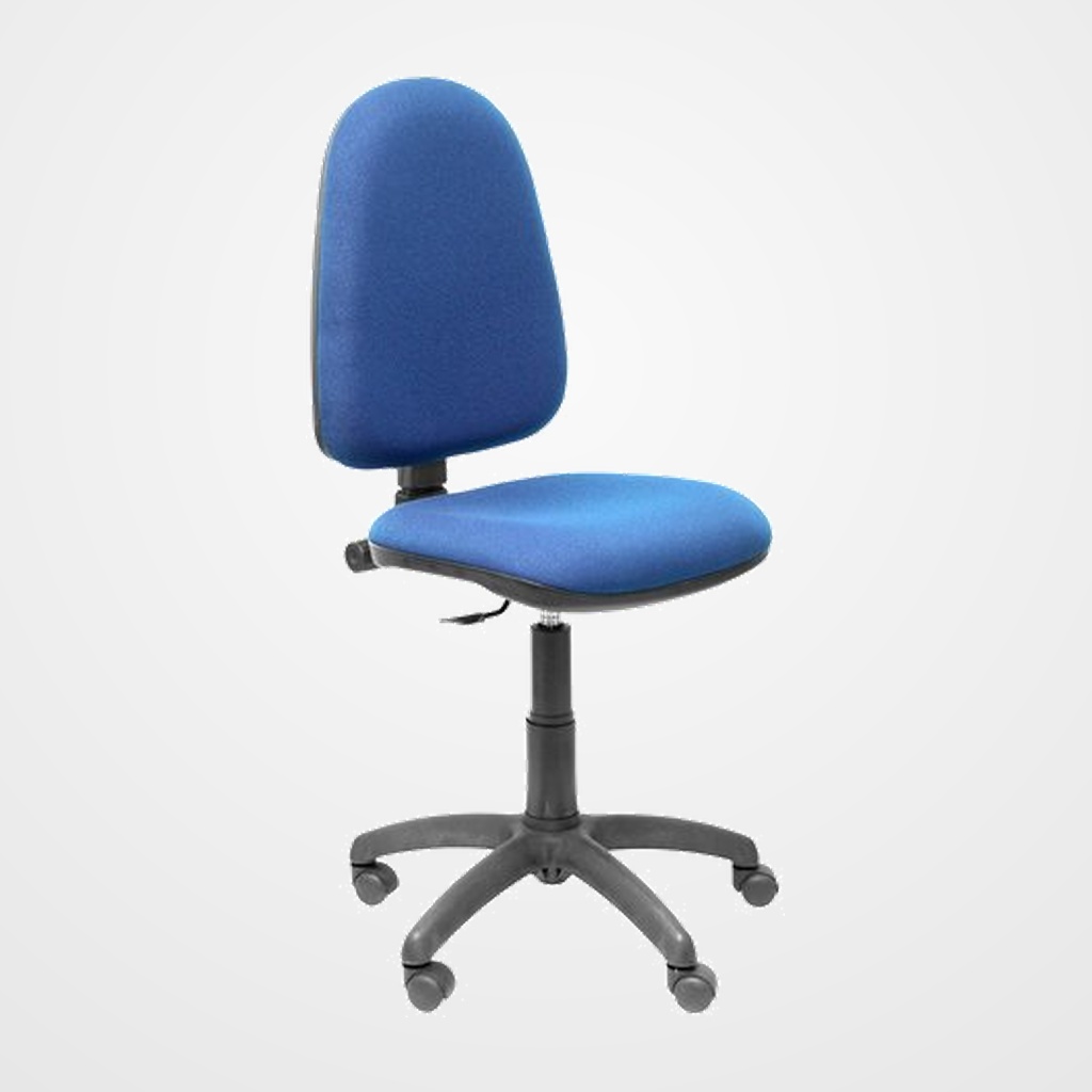 SILLA PIQUERAS Y CRESPO AYNA MECANISMO CONTACTO PERMANENTE CON REGULACION DE PROFUNDIDAD ASIENTO Y RESPALDO TAPIZADO BALI AZUL