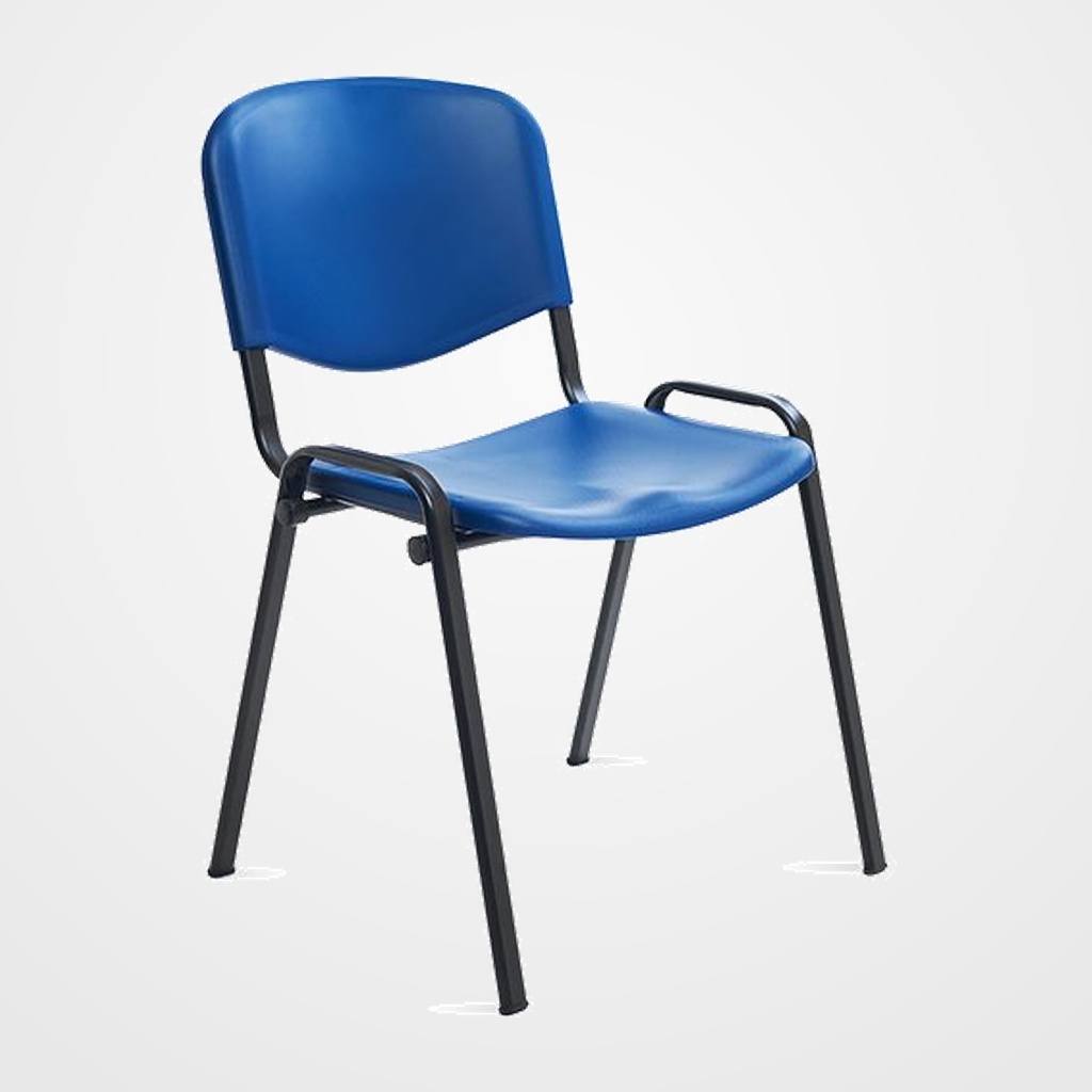 SILLA ROCADA CONFIDENTE RD-975V15-3 RESPALDO Y ASIENTO PLASTICOS AZUL