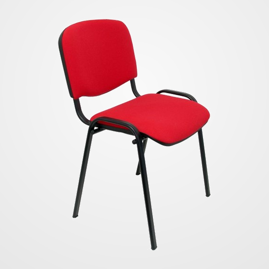 SILLA PIQUERAS Y CRESPO ALCARAZ CONFIDENTE APILABLE ASIENTO TAPIZADO ARAN ROJO