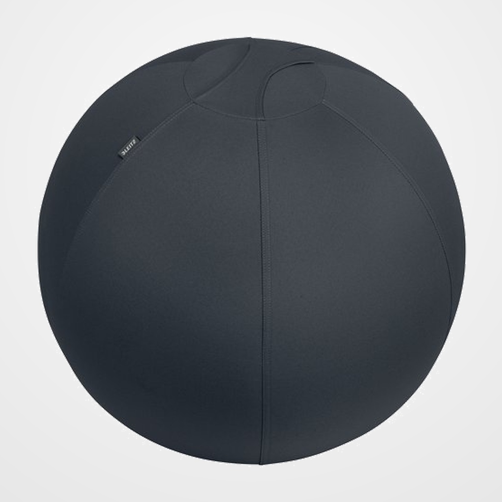 SILLA de BALON LEITZ ACTIVE ERGO   Ø65cm ANTIDESLIZANTE GRIS OSCURO