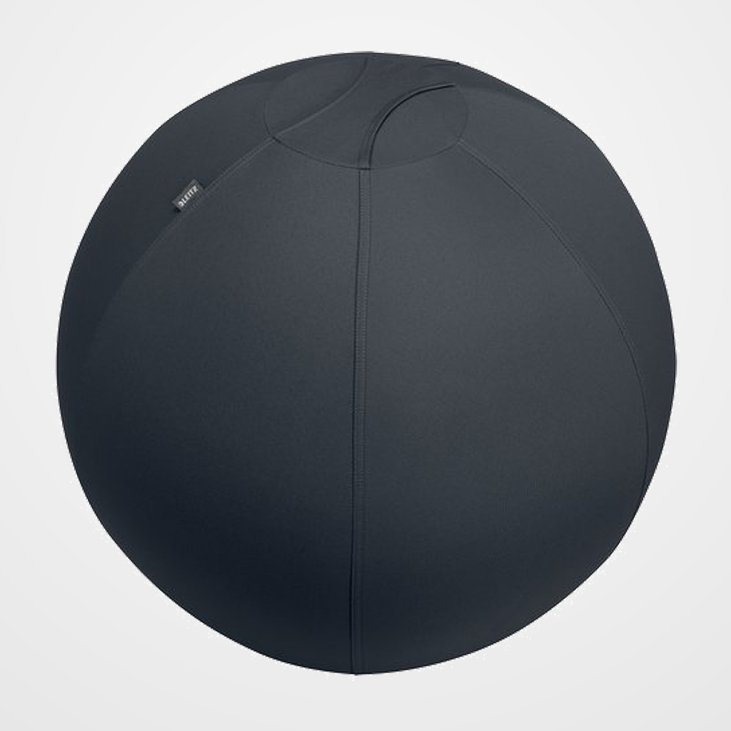 SILLA de BALON LEITZ ACTIVE ERGO   Ø75cm ANTIDESLIZANTE GRIS OSCURO
