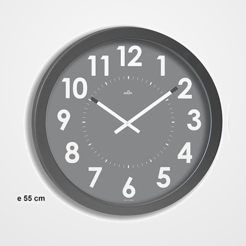 RELOJ DE PARED ORIUM BY CEP ANALOGICO SILENCIOSO 11256 55 CM Ø