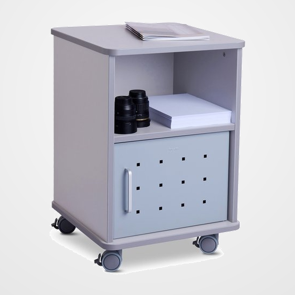 MESA ROCADA FOTOCOPIADORA AUXILIAR RD-4030 GRIS