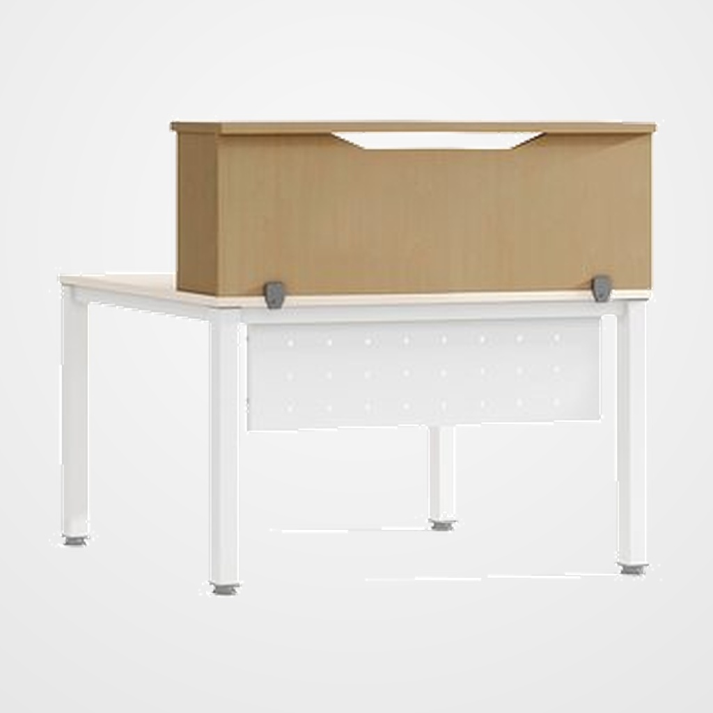 RECEPCION ROCADA MODULO SUPERIOR 100x30x40 ESTRUCTURA ROBLE TABLEROS ROBLE