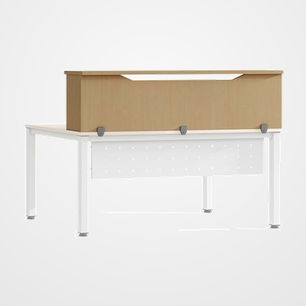 RECEPCION ROCADA MODULO SUPERIOR 160x30x40 ESTRUCTURA ROBLE TABLEROS ROBLE