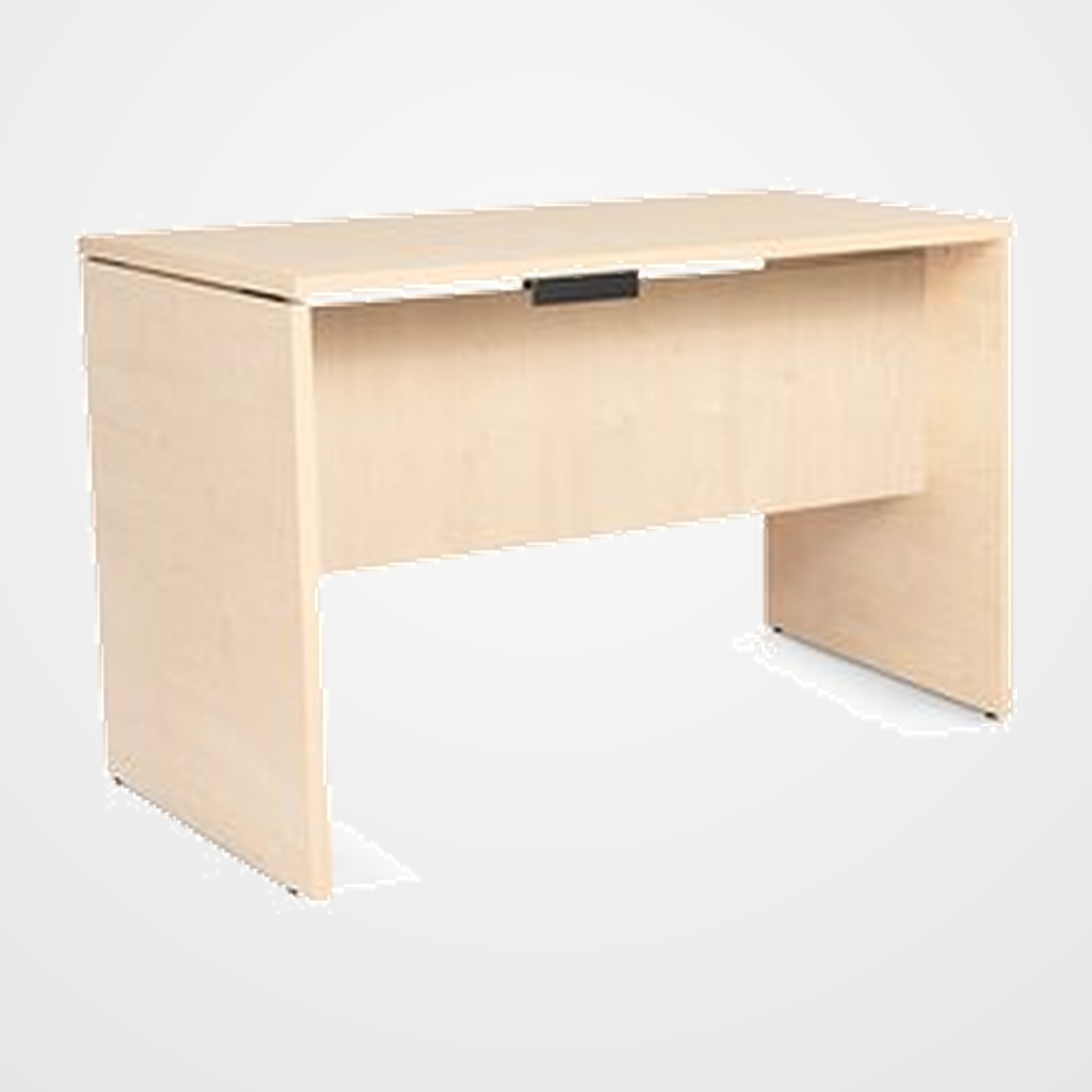 MESA ROCADA WORK 120x60 ESTRUCTURA HAYA TABLERO HAYA