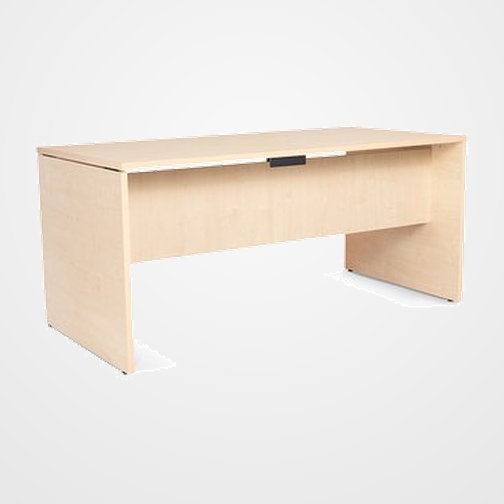 [24402673] MESA ROCADA WORK 160x80 ESTRUCTURA HAYA TABLERO HAYA