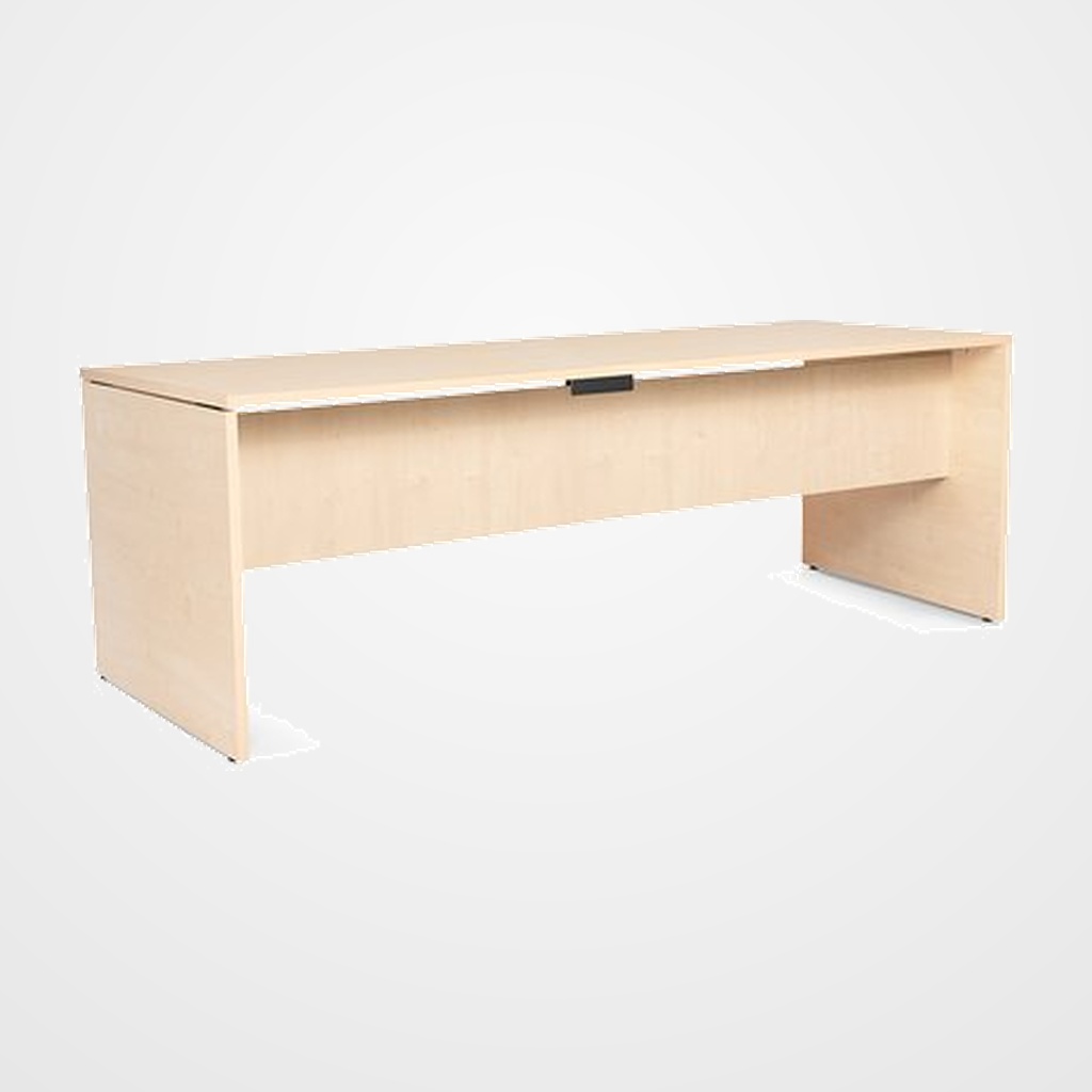 MESA ROCADA WORK 200x80 ESTRUCTURA HAYA TABLERO HAYA