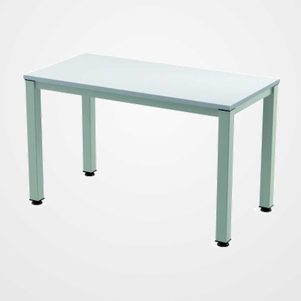 MESA ROCADA EXECUTIVE 120x60 ESTRUCTURA ALUMINIO TABLERO MELAMINA GRIS