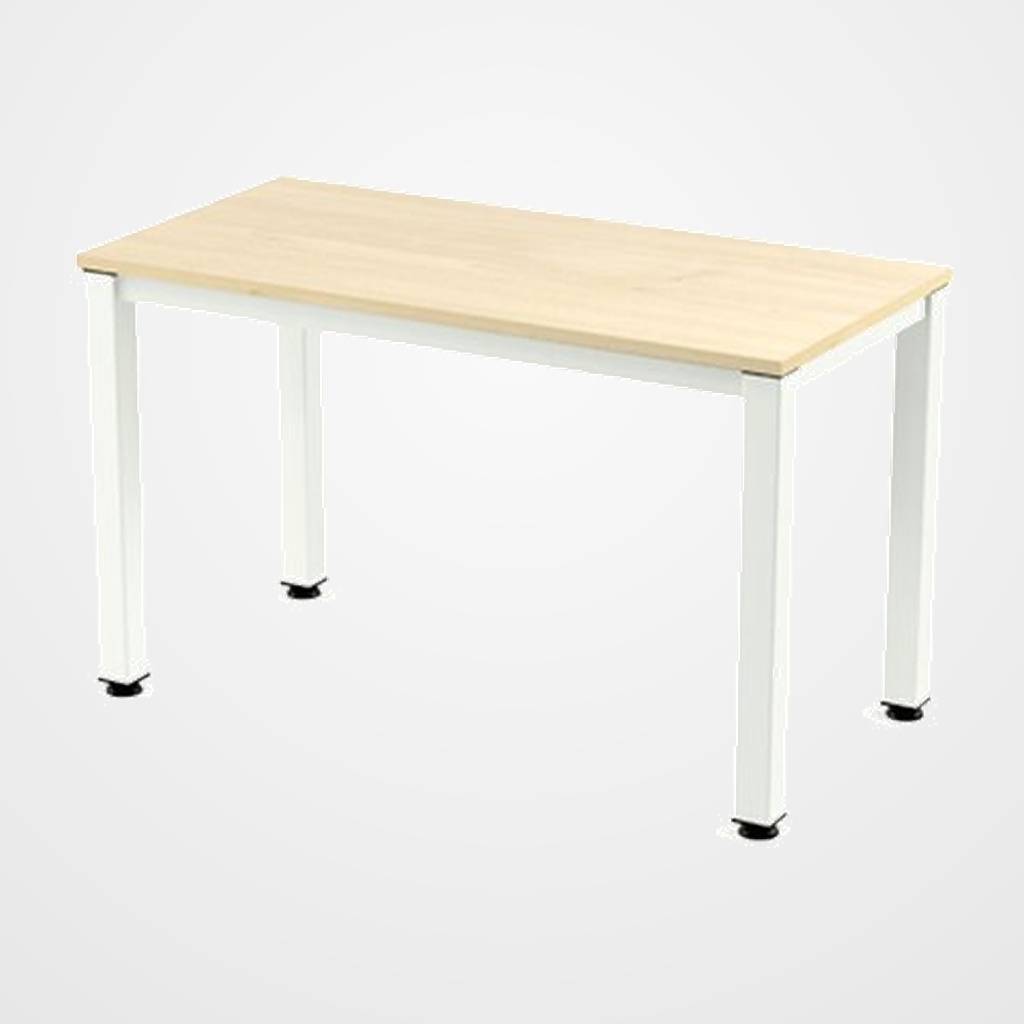 MESA ROCADA EXECUTIVE 140x80 ESTRUCTURA BLANCO TABLERO MELAMINA HAYA
