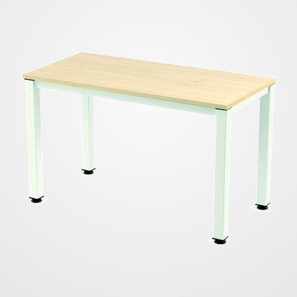 MESA ROCADA EXECUTIVE 160x80 ESTRUCTURA BLANCO TABLERO MELAMINA HAYA